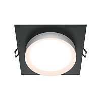 Встраиваемый светильник Maytoni Downlight Hoop DL086-GX53-SQ-BW