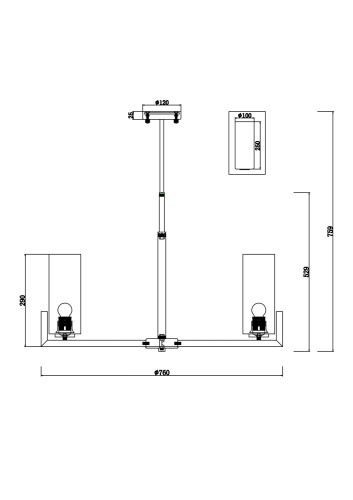 Люстра Maytoni Fortano MOD089PL-08BS фото 10