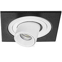 Светильник Lightstar INTERO TUBO LED 7W 360LM 60G ЧЕРНЫЙ/БЕЛЫЙ 3000K (217517+217162), шт i517162