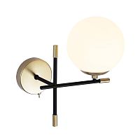 Светильник настенный Arte Lamp ARKAB A2225AP-1BK