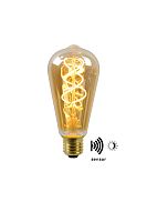 Лампочка светодиодная Lucide LED BULB TWILIGHT SENSOR E27 4W 2200K 49034/04/62