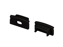 Заглушка LINE-1708 BLACK с отверстием 2977990403150