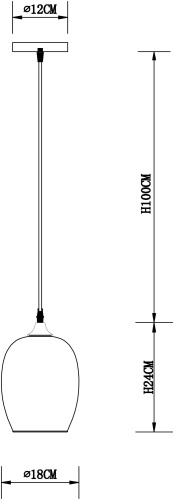 Подвес Arte Lamp PROPUS A4344SP-1BK фото 6