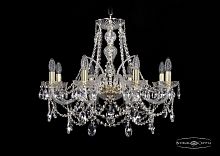 Подвесная люстра Bohemia Ivele Crystal 1411/8/240 G