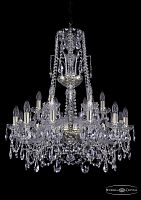 Люстра Bohemia Ivele Crystal 1411/12+6/240/XL-83 G