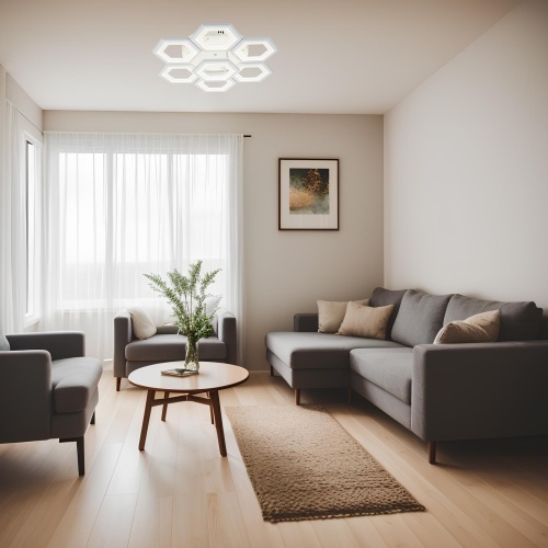 Потолочный светильник Escada Hexagon 10204/7LED фото 7
