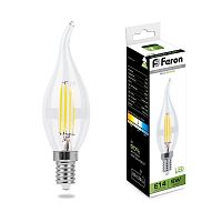 Лампа светодиодная Feron E14 5W 4000K 25576