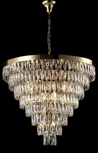 Люстра Crystal Lux ABIGAIL SP22 D820 GOLD/TRANSPARENT фото 5