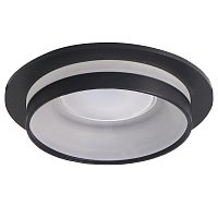 Светильник встраиваемый Feron DL362 48812 LUNA потолочный MR16 G5.3 черный