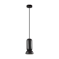 Подвес Odeon Light PENDANT ODL24 315 KERAMA черный/металл/керамика GU10 LED 4W  5054/1D