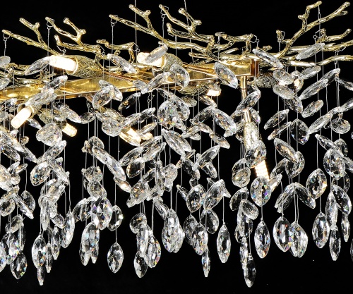 Люстра King Light Ласми золото 07872-120LD,33 фото 3