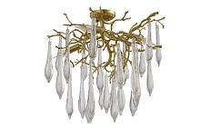 Люстра Crystal Lux REINA REINA PL5 D600 GOLD PEARL