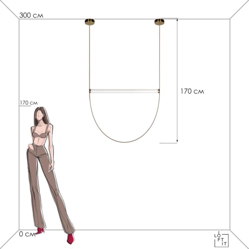 Подвесной светильник LOFT IT Liana 10221/1700 фото 9