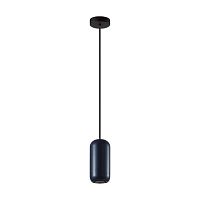 Подвес Odeon Light темн.синий/черный/металл GU10 LED 4W COCOON 5060/1C