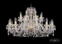 Подвесная люстра Bohemia Ivele Crystal 1402/16+8/360 G