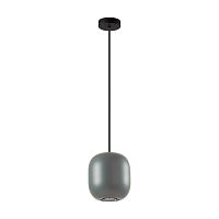 Подвес Odeon Light PENDANT ODL24 313 COCOON темн.зеленый/черный/металл GU10 LED 4W  5060/1EA