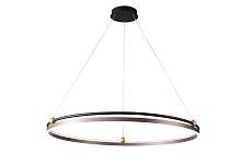 Люстра Crystal Lux FERNANDO FERNANDO SP88W LED D1000 COFFEE/BLACK
