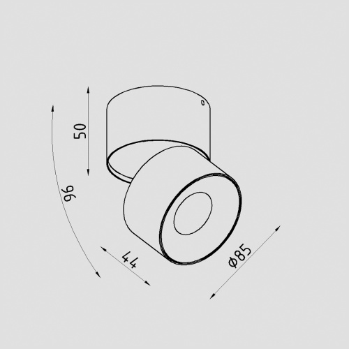 Светильник накладной Lighttech Washer 12W LTM07001 фото 6