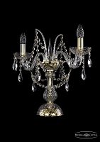 Настольная лампа Bohemia Ivele Crystal 1411L/2/141-39 G