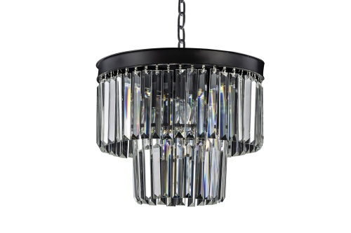 Люстра MAK-interior Odeon WTL1943-4BK-CL