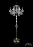 Торшер Bohemia Ivele Crystal 1403T2/8+4/195-165 G