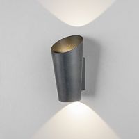Уличный настенный светодиодный светильник Elektrostandard Tronc IP54 1539 TECHNO LED серый