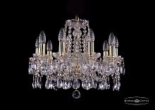 Подвесная люстра Bohemia Ivele Crystal 1413/10/165 G