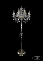 Торшер Bohemia Ivele Crystal 1415T2/8+4/200-165 G