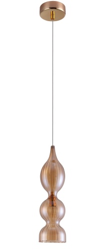 Светильник подвесной IRIS SP1 B AMBER фото 3