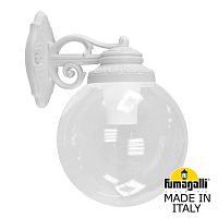 Светильник уличный настенный Fumagalli GLOBE 250 белый, прозрачный G25.131.000.WXF1RDN