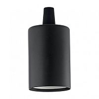 Патрон Ideal Lux Portalampada E27 Liscio Nero