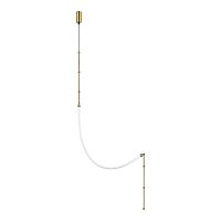 Светильник настенно-потолочный ST-Luce STRAP Латунь/Белый LED 1*20W 3000K SL6132.301.20