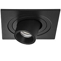 Светильник Lightstar INTERO TUBO LED 7W 360LM 60G ЧЕРНЫЙ 3000K (217517+217172), шт i517172