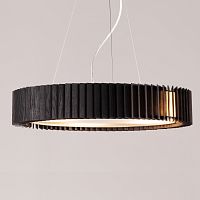 Подвесной светильник Woodled Rotor Chandelier L , дуб черный , на струнном подвесе R-03-L