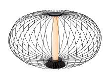 Настольная лампа Lucide CARBONY 20514/50/30