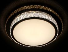 Управляемый светильник ORBITAL CRYSTAL F95 CH/CL 72W D600