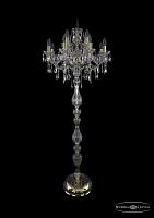 Торшер Bohemia Ivele Crystal 1415T1/8+4/200-165 G