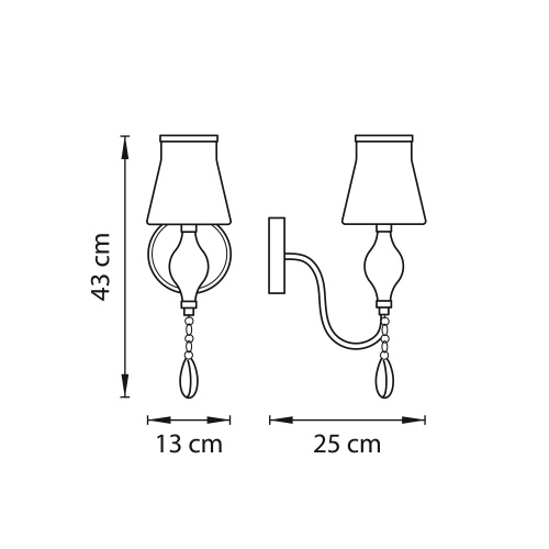 Бра Escica 806610 фото 9