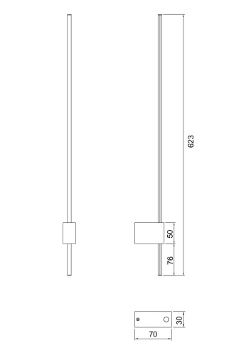 Бра Maytoni Pars C070WL-L6GB3K фото 11