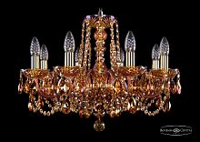 Подвесная люстра Bohemia Ivele Crystal 1402/8/195 G M711