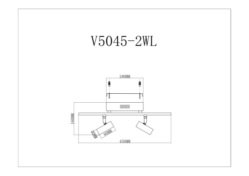 Спот Moderli Right V5045-2WL фото 4