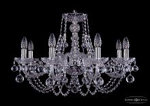 Подвесная люстра Bohemia Ivele Crystal 1406/8/240 Ni Balls