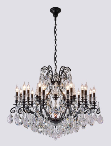Люстра MAGNIFICO SP19 BLACK/TRANSPARENT фото 4