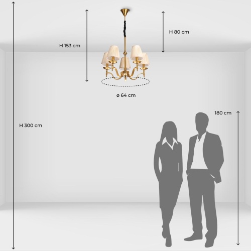Люстра MW-Light Вирджиния 444012205 фото 14