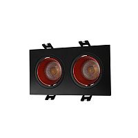 Встраиваемый светильник Denkirs DK3020BRD DK3072-BK+RD