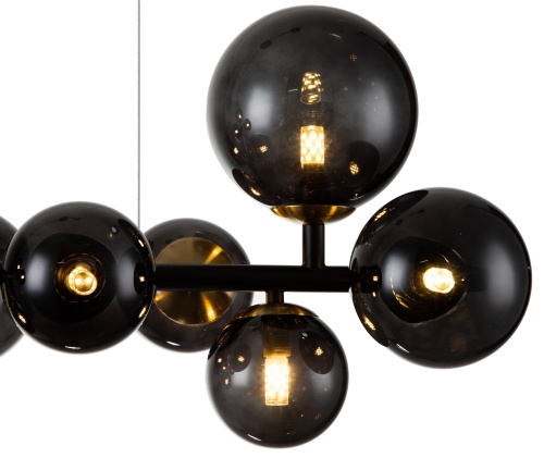 Подвесной светильник 11018/10P Black фото 3