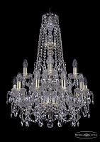 Люстра Bohemia Ivele Crystal 1411/10+5/195/XL-80/2d G