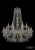 Люстра Bohemia Ivele Crystal 1409/12+6/300/h-95 G