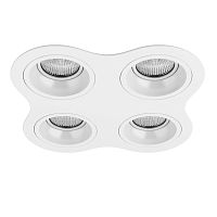 Комплект из светильников и рамки Lightstar Domino D64606060606