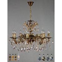 Подвесная люстра GRANADA Ambiente 2118/8 PB Tear drop